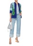 Figure View - Click To Enlarge - LILYEVE - Cotton Terry Collarless Jacket