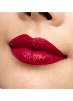 Front View - Click To Enlarge - CHRISTIAN LOUBOUTIN - Silky Satin On The Go Lipstick — 001 Rouge Louboutin