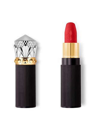 Main View - Click To Enlarge - CHRISTIAN LOUBOUTIN - Velvet Matte On The Go Lipstick — 007M Diva Fire