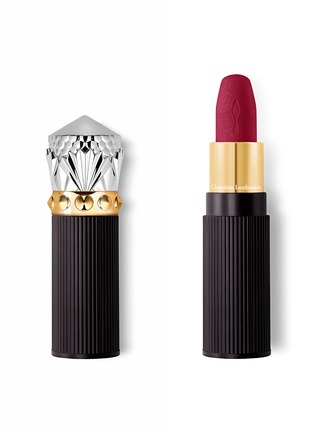 Main View - Click To Enlarge - CHRISTIAN LOUBOUTIN - Velvet Matte On The Go Lipstick — 002M Jackie's Wine