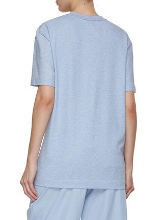 Back View - Click To Enlarge - ALEXANDER WANG - Glittered Logo T-Shirt