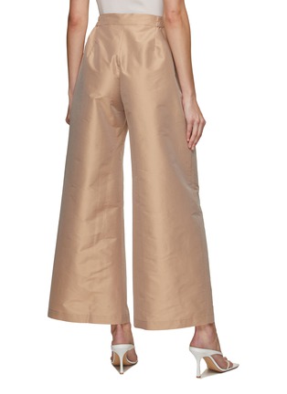 Back View - Click To Enlarge - BIYAN - Parish Taffeta Pleated Pants