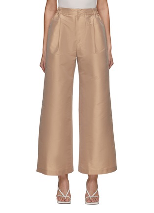 Main View - Click To Enlarge - BIYAN - Parish Taffeta Pleated Pants