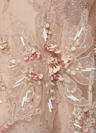  - BIYAN - Salem Beaded Glitter Embroidery Tulle Top
