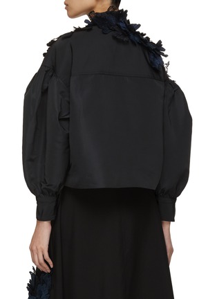 Back View - Click To Enlarge - BIYAN - Kye Embroidered Puff Sleeve Jacket