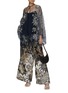 Figure View - Click To Enlarge - BIYAN - Suranne Beaded Glitter Embroidery Tulle Top