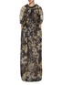 Main View - Click To Enlarge - BIYAN - Gaya Capesleeve Organza Long Dress