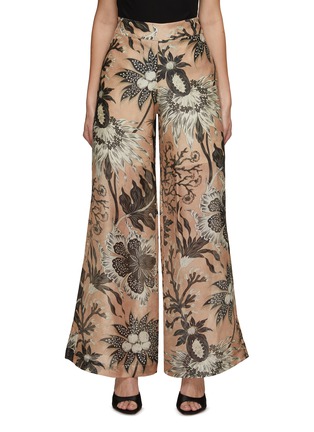 Main View - Click To Enlarge - BIYAN - Pinta Printed Wide Leg Pants