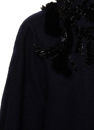  - BIYAN - Karo Beaded Cape Jacket