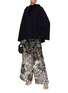 Figure View - Click To Enlarge - BIYAN - Karo Beaded Cape Jacket