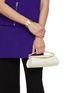 Front View - Click To Enlarge - JIL SANDER - Mini Cannolo Leather Shoulder Bag