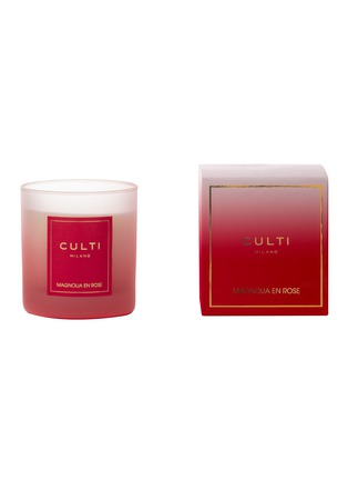Main View - Click To Enlarge - CULTI MILANO - Magnolia En Rose Scented Candle 270g