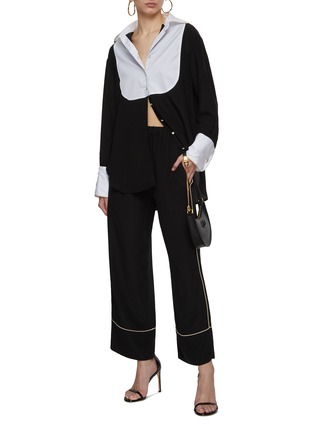 Figure View - Click To Enlarge - ATELIER LE DIPLOMATE - Madison Silk Tuxedo Set