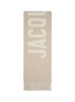 Detail View - Click To Enlarge - JACQUEMUS - L'écharpe Logo Wool Scarf