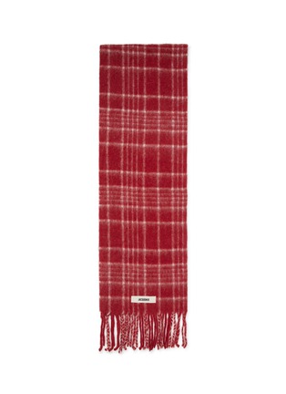 Detail View - Click To Enlarge - JACQUEMUS - L'écharpe Chequered Scarf