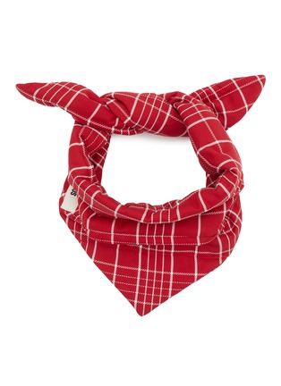 Main View - Click To Enlarge - JACQUEMUS - Le Bandana Capullo Chequered Padded Bandana