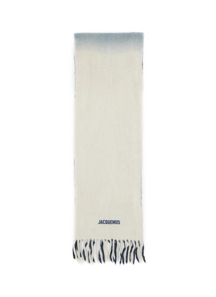 Detail View - Click To Enlarge - JACQUEMUS - L'écharpe Moisson Two-Tone Scarf