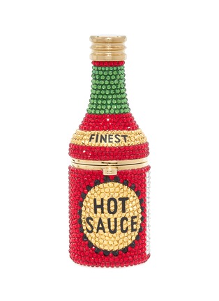 Main View - Click To Enlarge - JUDITH LEIBER - Hot Sauce Bottle Crystal Embellished Pillbox