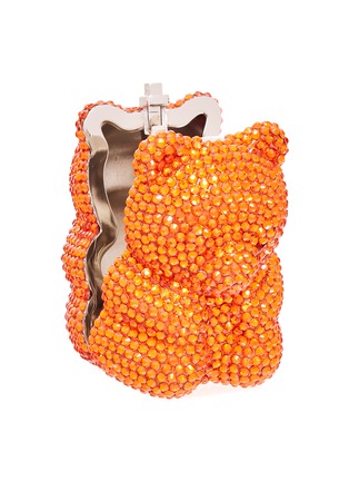 Detail View - Click To Enlarge - JUDITH LEIBER - Gummy Bear Crystal Embellished Pillbox — Hyacinth