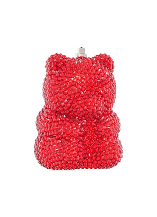 Main View - Click To Enlarge - JUDITH LEIBER - Gummy Bear Crystal Embellished Pillbox — Light Siam