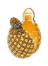 Detail View - Click To Enlarge - JUDITH LEIBER - Pineapple Pillbox — Golden