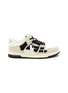 Main View - Click To Enlarge - AMIRI - Skel Top Leather Sneakers