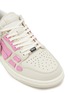 Detail View - Click To Enlarge - AMIRI - Skel Top Leather Low-Top Sneakers