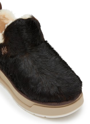 Detail View - Click To Enlarge - AMIRI - Malibu Shearling Lined Faux Fur Boots