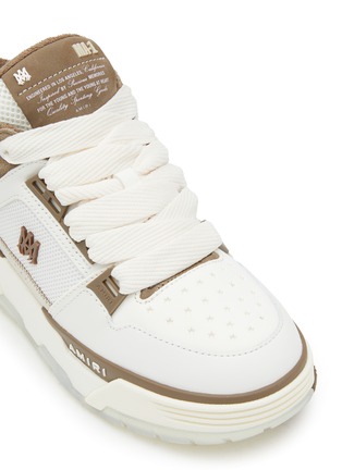 Detail View - Click To Enlarge - AMIRI - MA-1 Leather Mesh Sneakers