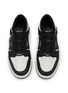 Detail View - Click To Enlarge - AMIRI - Crystal Skel Top Glitter Low-Top Sneakers