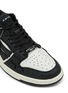 Detail View - Click To Enlarge - AMIRI - Crystal Skel Top Glitter Low-Top Sneakers