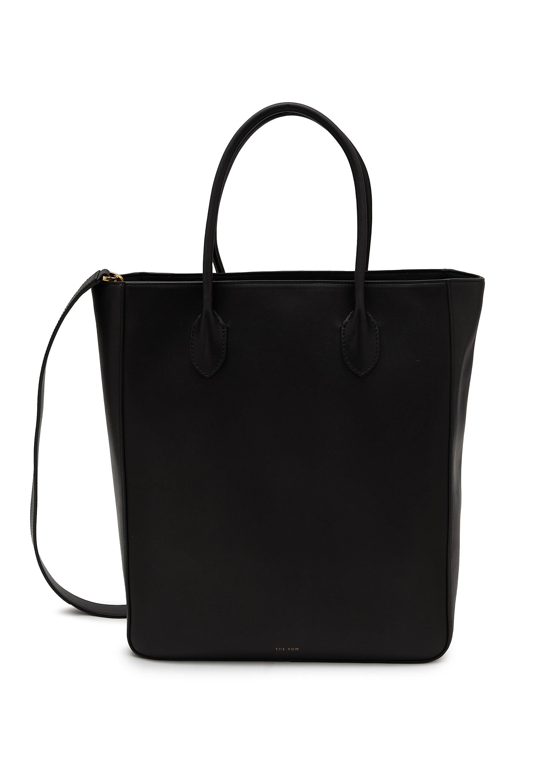 Tall Day Leather Tote Bag