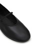 Detail View - Click To Enlarge - THE ROW - Elastic Strap Leather Ballerina Flats
