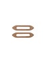 Main View - Click To Enlarge - SOCIETY LIMONTA - ETTA Walnut Napkin Rings — Set of 2