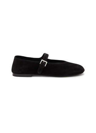 Main View - Click To Enlarge - THE ROW - Boheme Suede Mary Jane Flats