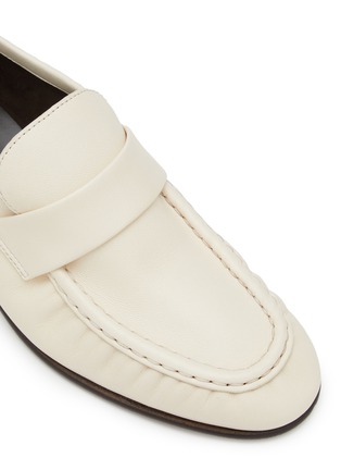 Detail View - Click To Enlarge - THE ROW - Soft Nappa Leather Loafers
