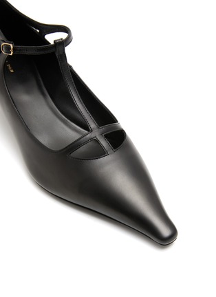 Detail View - Click To Enlarge - THE ROW - Cyd Leather Pumps
