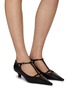 Figure View - Click To Enlarge - THE ROW - Cyd Leather Pumps