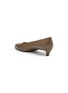 Detail View - Click To Enlarge - THE ROW - Slanted Heel Leather Pumps