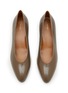 Figure View - Click To Enlarge - THE ROW - Slanted Heel Leather Pumps