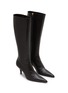Detail View - Click To Enlarge - THE ROW - Sling Knee High Leather Boots