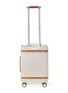 Back View - Click To Enlarge - PARAVEL - Aviator Carry-On Suitcase — Scout Tan