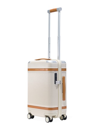 Front View - Click To Enlarge - PARAVEL - Aviator Carry-On Suitcase — Scout Tan
