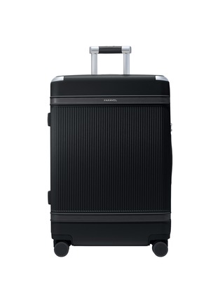 Main View - Click To Enlarge - PARAVEL - Aviator Grand Checked Luggage — Derby Black