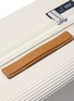 Detail View - Click To Enlarge - PARAVEL - Aviator Grand Checked Luggage — Scout Tan