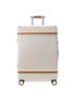Main View - Click To Enlarge - PARAVEL - Aviator Grand Checked Luggage — Scout Tan