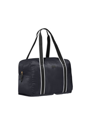 Front View - Click To Enlarge - PARAVEL - Fold-Up Bag — Derby Black