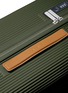 Detail View - Click To Enlarge - PARAVEL - Aviator Grand Checked Luggage — Safari Green