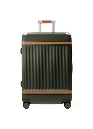 Main View - Click To Enlarge - PARAVEL - Aviator Grand Checked Luggage — Safari Green