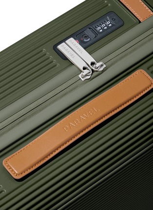Detail View - Click To Enlarge - PARAVEL - Aviator Carry-On Suitcase — Safari Green